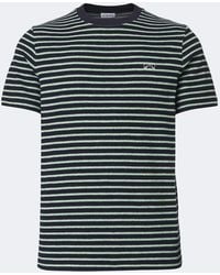 Loewe - Striped Cotton-Blend Terry T-Shirt - Lyst