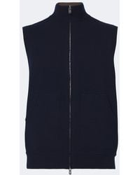 Fedeli - Knitted Cashmere Vest - Lyst