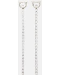 Ferragamo - Verzierte Ohrringe - Lyst
