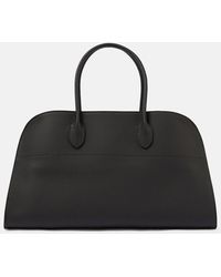 The Row - Margaux Ew Leather Tote Bag - Lyst