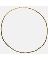 STONE AND STRAND - Golden Glow 10kt Gold Chain Necklace - Lyst