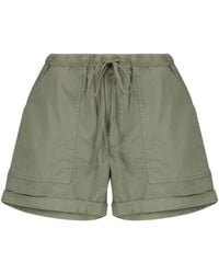 Velvet Tenley Cotton Twill Shorts - Green