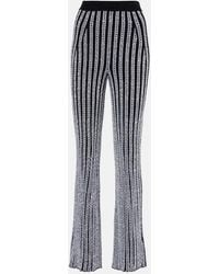 Missoni - Sequin Chevron Flared Pants - Lyst