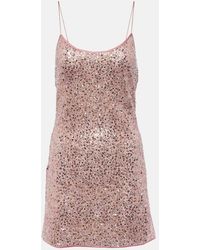 Oséree - Netquins Slip Dress - Lyst