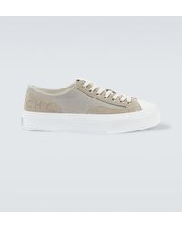 Givenchy - Sneakers City in canvas con suede - Lyst