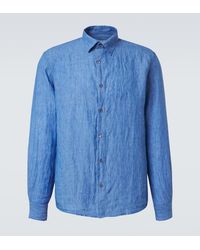Sunspel - Linen Shirt - Lyst
