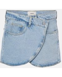 Coperni - Denim Wrap Skirt - Lyst