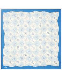 ALÉMAIS - Pia Printed Silk Scarf - Lyst