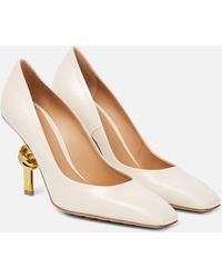 Bottega Veneta - Knot Leather Pumps - Lyst