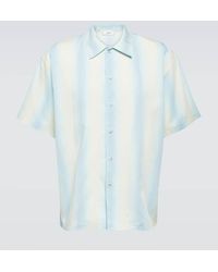 Commas - Oversized Striped Bowling Shirt - Lyst