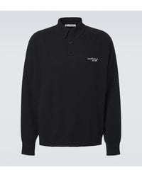 Acne Studios - Wool Polo Sweater - Lyst