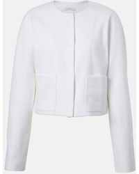 Vince - Cotton-Blend Jacket - Lyst