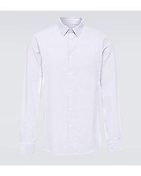 Sunspel - Striped Cotton Oxford Shirt - Lyst