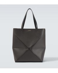 Loewe - Tote Bag Puzzle Fold Xl Aus Leder - Lyst