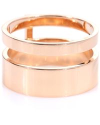 Repossi Berbere Module 18kt Rose Gold Ring - Metallic