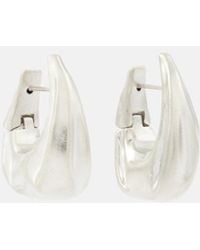 KHAITE - Olivia Hoop Earrings - Lyst