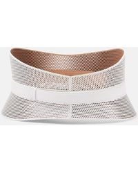 Alaïa - Neo Bustier Leather Belt - Lyst