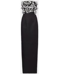 Emilia Wickstead - Laelia Floral Embellished Gown - Lyst