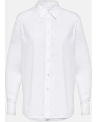 Nili Lotan - Camisa Raphael de popelin de algodon - Lyst