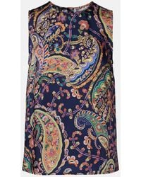 Etro - Blouse En Jacquard - Lyst