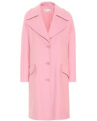 RED Valentino Cappotto in lana - Rosa