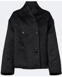 Loulou de Saison - Wes Double-Breasted Alpaca And Wool Jacket - Lyst