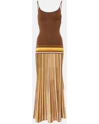 Faithfull the Brand - Citara Striped Cotton-Blend Maxi Dress - Lyst