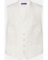 Ralph Lauren - Jaiden Linen Vest - Lyst