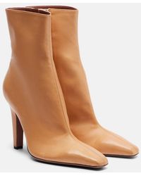 Paris Texas - Belle Leather Ankle Boots - Lyst