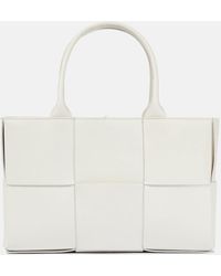 Bottega Veneta - Arco Small Leather Tote Bag - Lyst