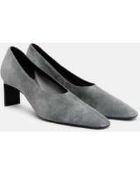 KHAITE - Cecilia 50 Suede Pumps - Lyst