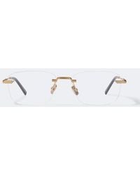 Dior - Diorblacksuito S27U Square Glasses - Lyst