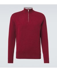 Eleventy - Cashmere Half-Zip Sweater - Lyst