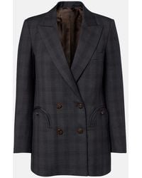 Blazé Milano - Everyday Checked Virgin Wool Blazer - Lyst