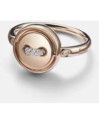 Pomellato - Pom Pom Dot 18K Rose Ring With And Diamonds - Lyst