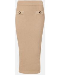 Balmain - Pencil Skirt - Lyst