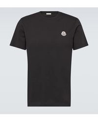 Moncler - Set de 3 camisetas de jersey de algodon - Lyst