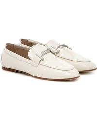 tod's double t loafer womens