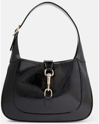 Gucci - Bolso al hombro Jackie Small de charol - Lyst