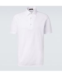 Loro Piana - Brenna Cotton Pique Polo Shirt - Lyst