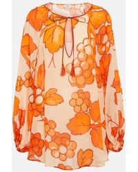 Etro - Printed Ramie Tunic - Lyst