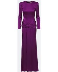 Alex Perry - Satin Crepe Gown - Lyst