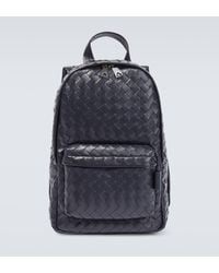 Bottega Veneta - Intrecciato Small Leather Backpack - Lyst