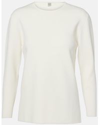 TOTEME - Jersey Sweater - Lyst