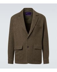 Ralph Lauren - Cashmere And Wool Twill Coat - Lyst