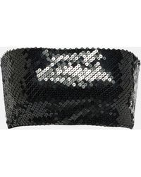 Rick Owens - Lilies Sequined Bandeau Top - Lyst