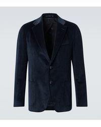 Lardini - Cotton Corduroy Blazer - Lyst