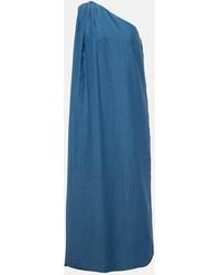 Velvet - Diana Cotton And Silk Maxi Dress - Lyst