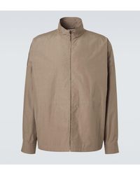 The Row - Trenton Cotton Jacket - Lyst