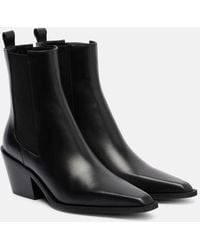 A.Emery - Ankle Boots Leo Aus Leder - Lyst